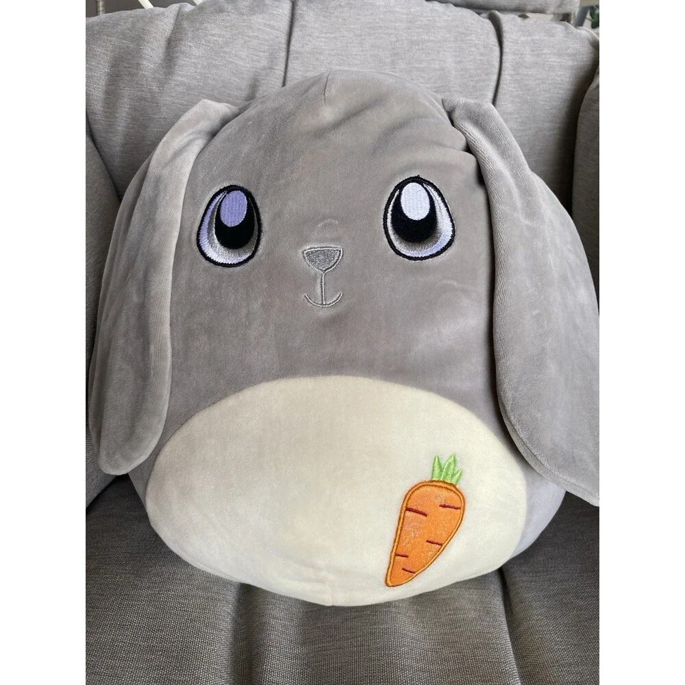 Squishmallow Easter Squad Blake the Bunny with carrot 12